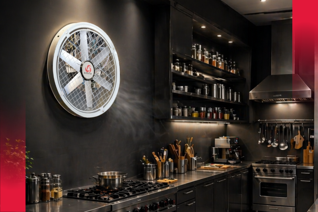 Large Fan for Commercial Restaurant Ventilation